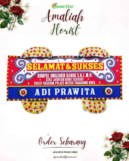 Papan Bunga Ucapan Selamat Dari